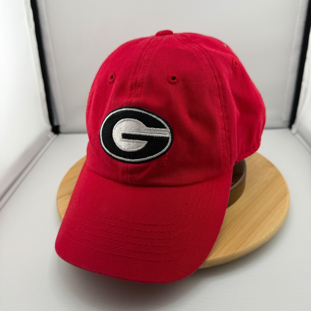 Georgia Bulldogs Hat Captivating Headgear Red NCAA Dawgs Adjustable Baseball Cap